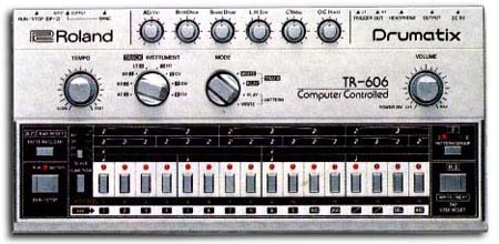 Picture of the TR606 &nbsp; Picture courtesy of: 
