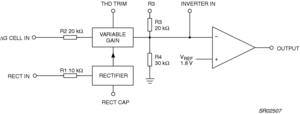 Block diagram for the NE570. Picture is courtesy of: Philips Semiconductor