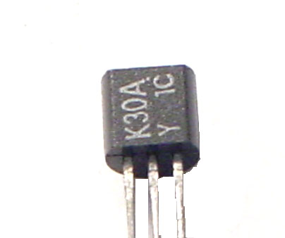 Picture of the 2SK30 &nbsp; Picture is courtesy of: Toshiba