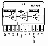 BA534 Pinout Picture is courtesy of: ROHM