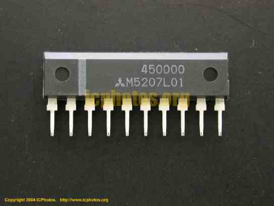 Picture of the M5207L &nbsp; Picture is courtesy of: Mitsubishi